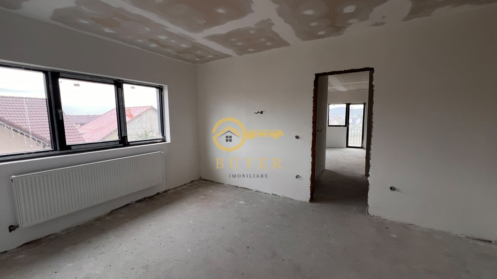 Apartament spatios cu 2 camere- Etaj 2, balcon, Selimbar - Poză 4