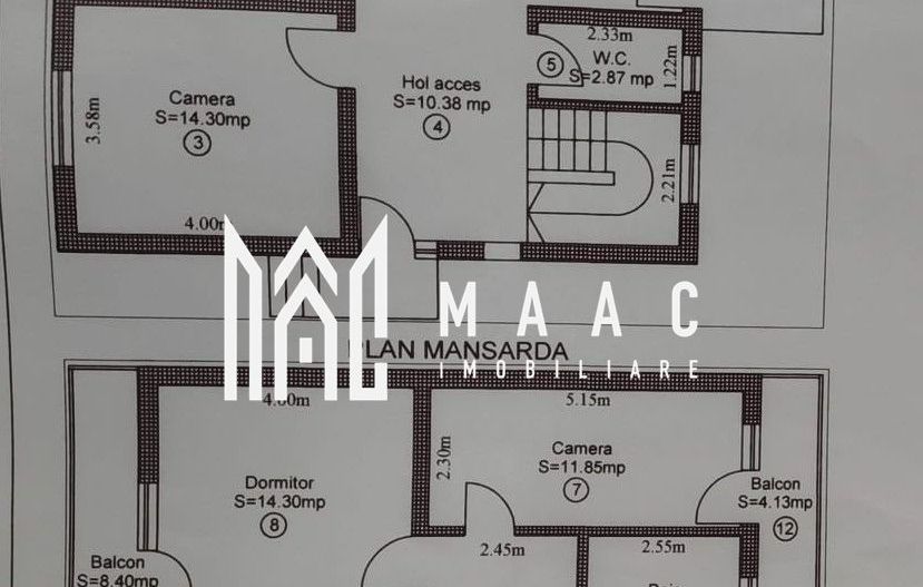 Casă individuală I 120mpu I 5 camere I Curte 300mp I Cristian - Poză 13