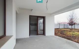 Vilă la sol cu open space și 3 dormitoare la alb - Poză 23