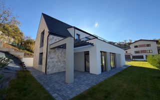 Casa cu arhitectura moderna 200mp, teren 800mp, Rooftop, zona Feleacu - Poză 4