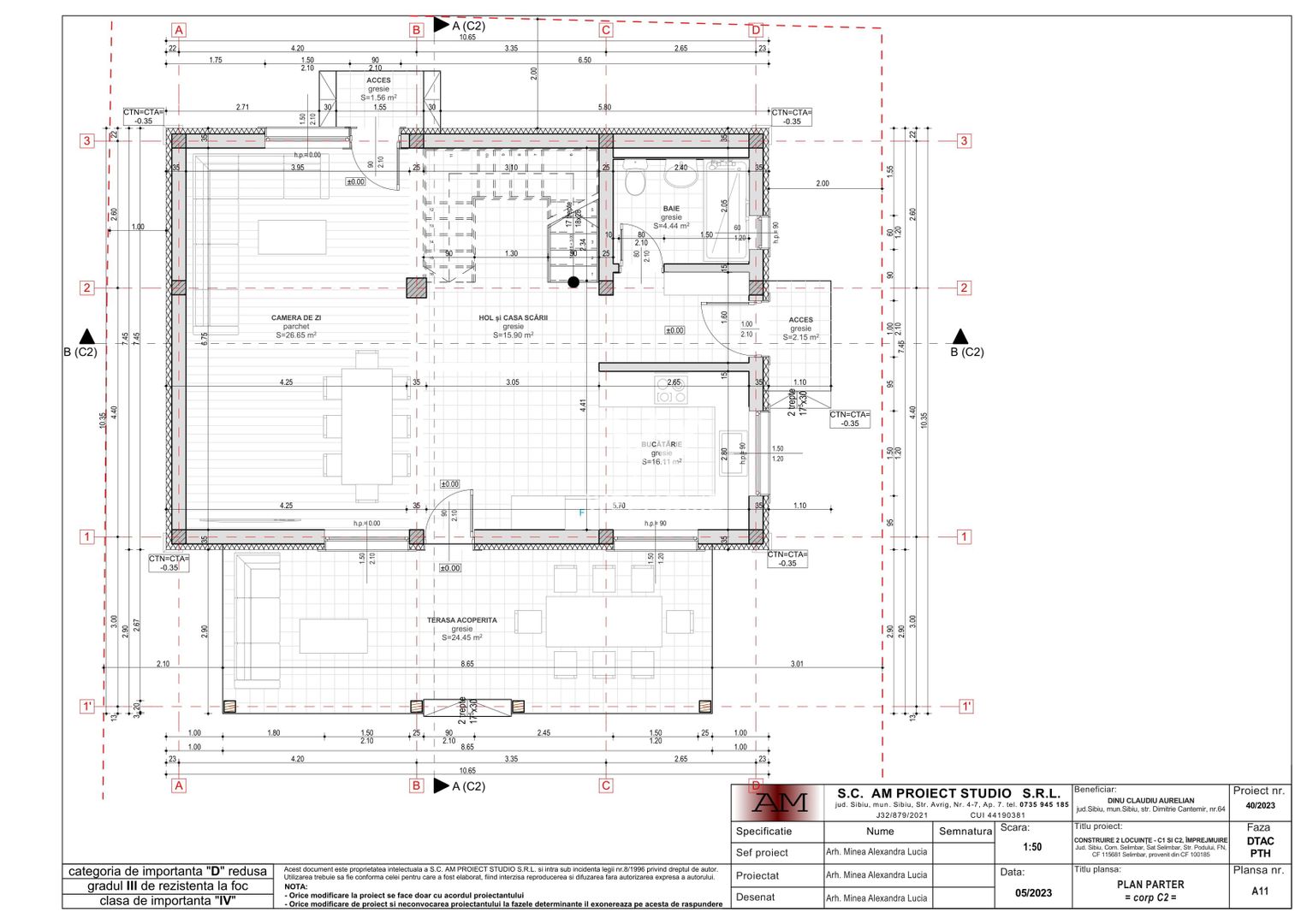 Casa 4 camere, teren 420 mp - NOU - Sibiu, Selimbar - Schiță 8
