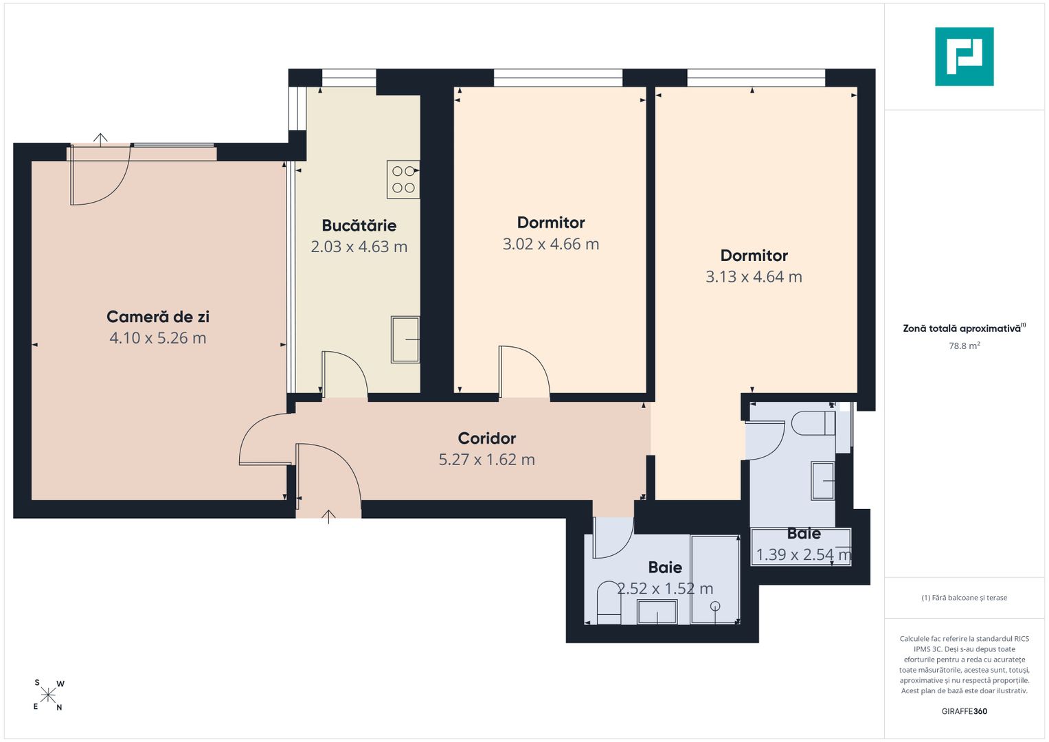 Nusco City1- apartement de lux-3 camere parter - Poză 5