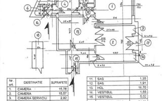 Apartament cu 3 camere 76,61 mp - Universitate - Poză 12
