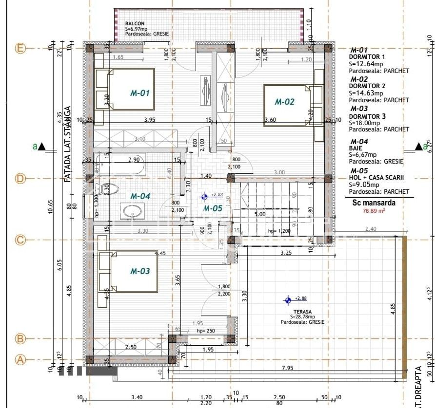 Casa Single cu 4 camere si 350 mp de curte, in Sura Mare - Schiță 21
