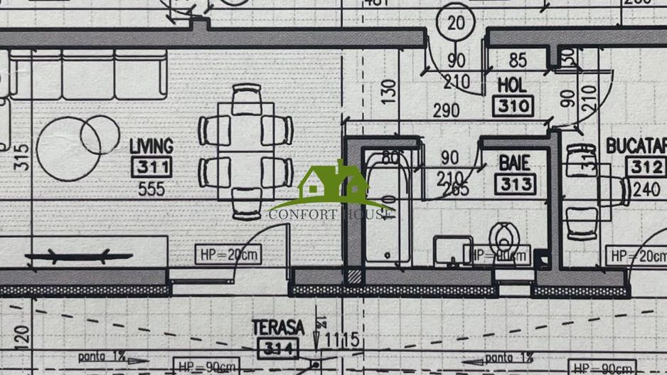 Garsoniera, bloc nou P+3, Ap.20, Et.3, Bl.1 - CP2438841 - Poză 6