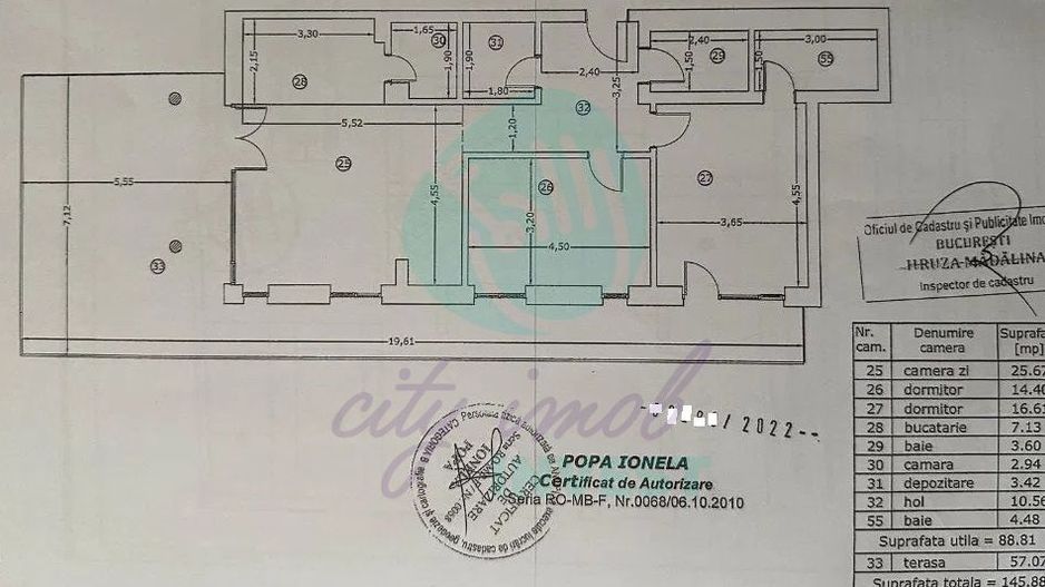 Penthouse spectaculos cu terasa de 57 mp - Poză 8