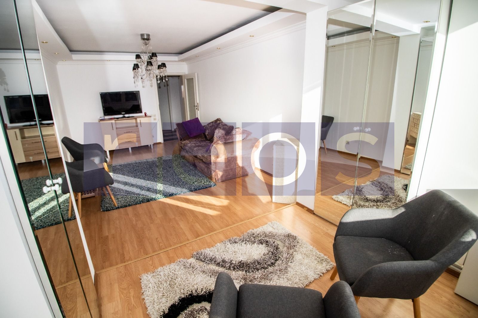 VANZARE 2 CAMERE | 55 MP | ETAJ 6/8 | MOBILAT & UTILAT | ZONA DOROBANTI - Poză 3