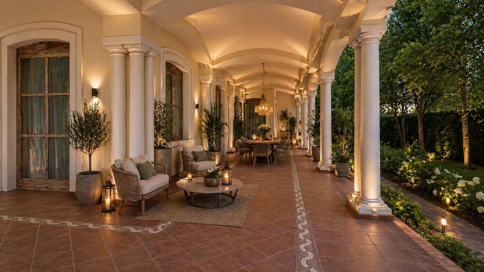 Villa Atrium – reședință mediteraneană cu accente neoclasice contemporane. - Poză 13