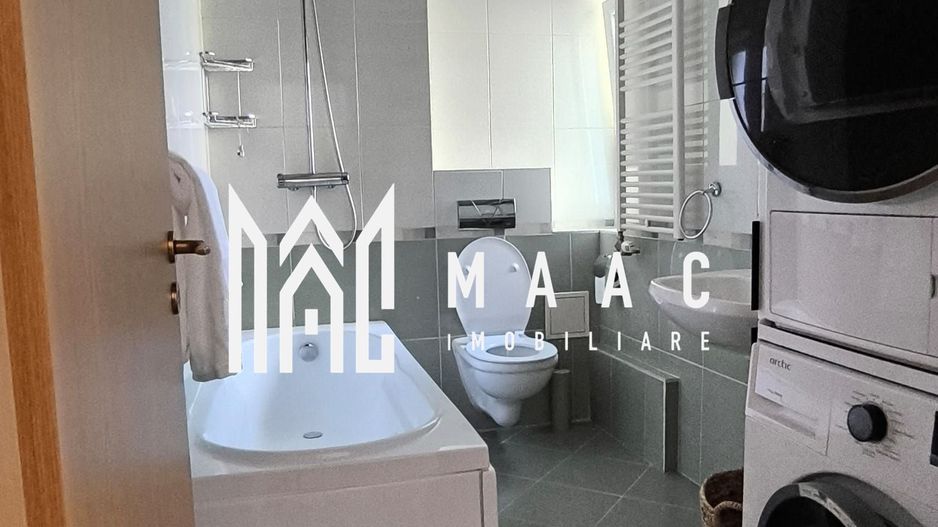 Apartament 2 camere semidecomandat | Ștrand, Sibiu | 70 mp, mobilat - Poză 2