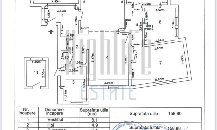 Proprietate de * * * * * cu 5 camere în zona Kiselef - Schiță 10