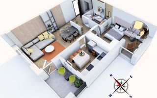 Vânzare, apartament, 2 camere, zona Tractorul, Brașov - Poză 9