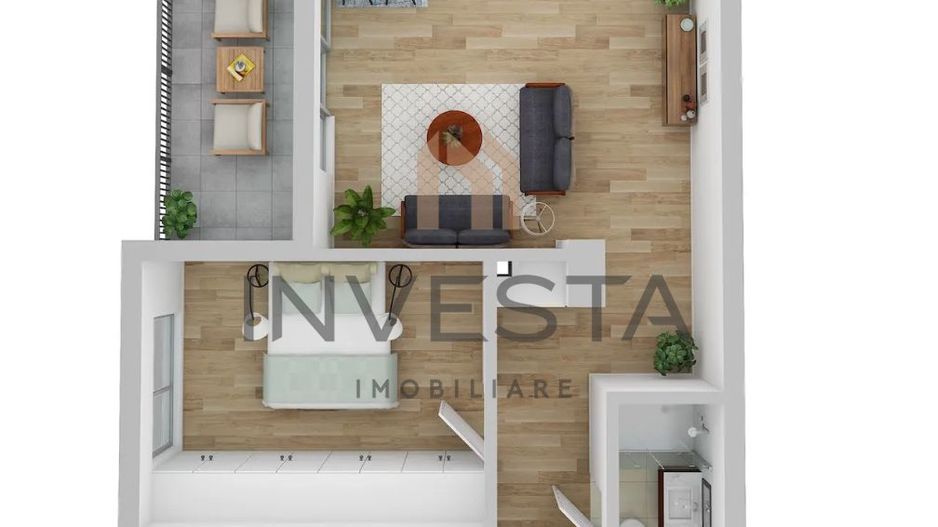 Apartament 3 camere de 80 mp, Constructie Premium, Andrei Muresanu! - Schiță 9