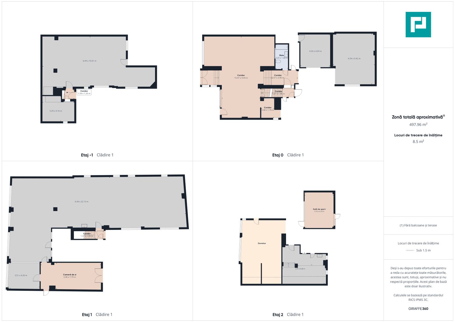 Proprietate multifuncțională centrală 1000 mp - Poză 32
