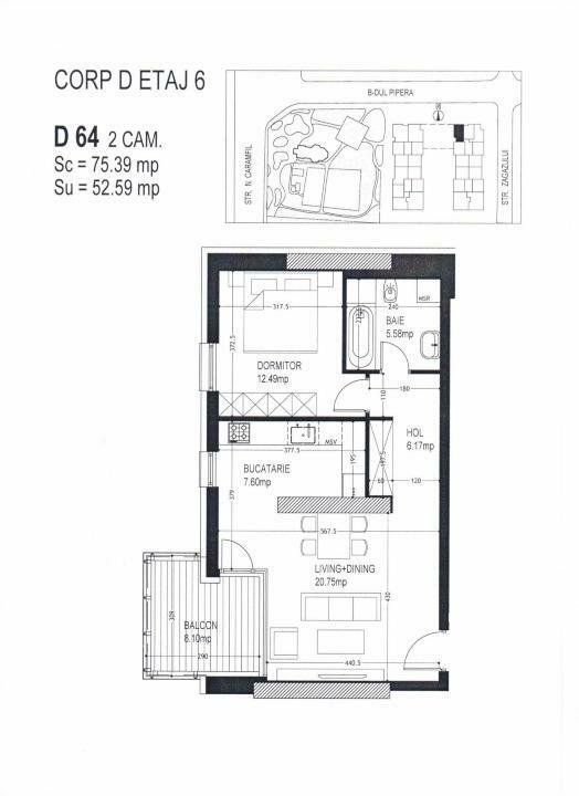 Apartament modern ONE HERASTRAU PLAZA I  2 camere - Poză 6