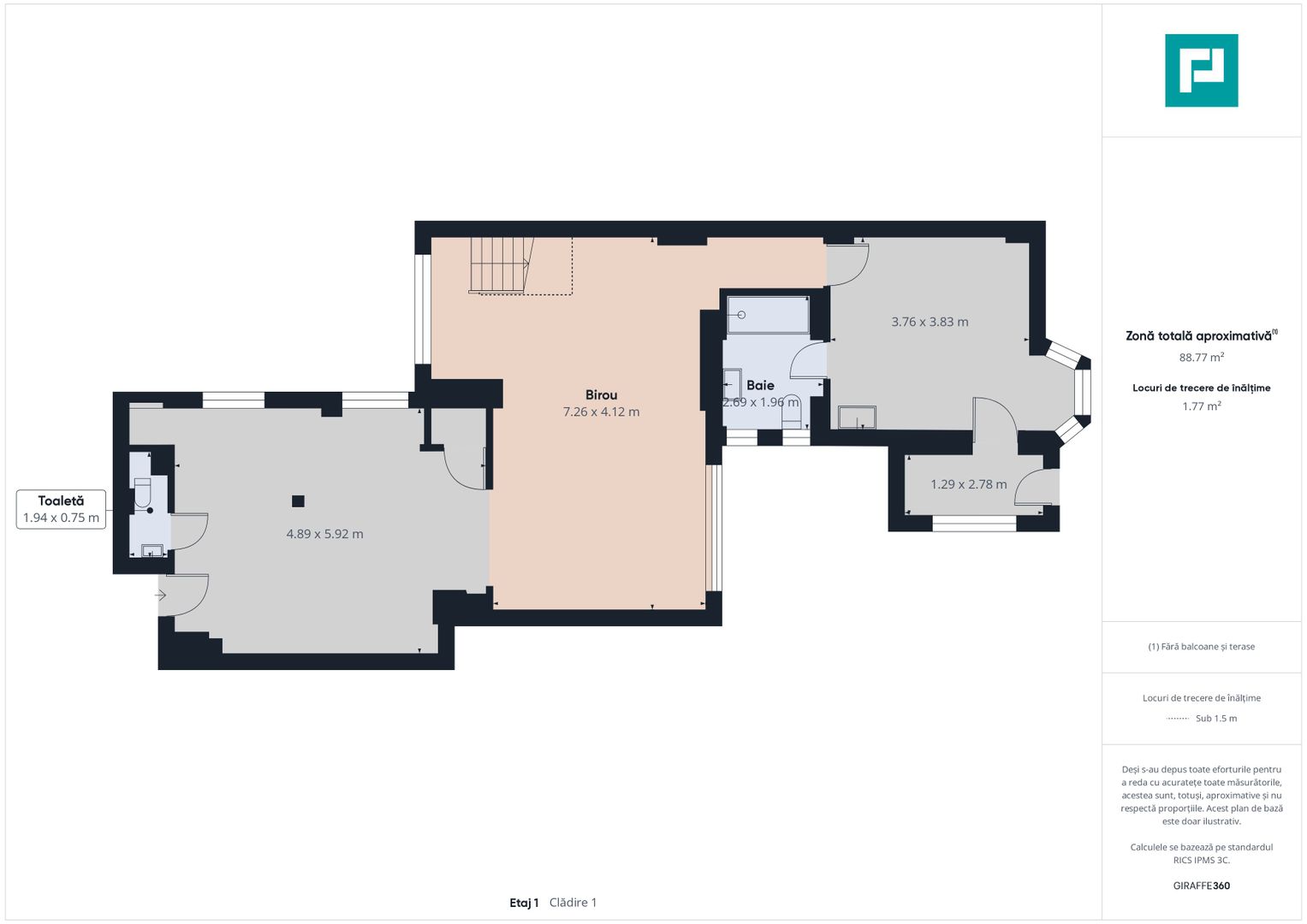 Parter și demisol aproape de Cișmigiu - Poză 25