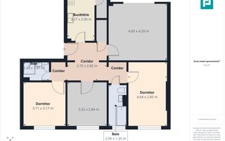 Apartament spațios cu 4 camere în Vlaicu - Poză 8