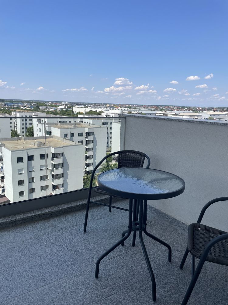 Închiriez apartament 2 camere, Băneasa, centrală,openspace, bloc nou - Poză 8