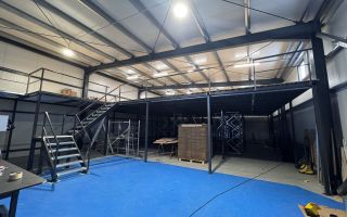 Hală nouă de închiriat 500 mp cu birou și acces TIR | lângă autostrada A2 - Poză 1