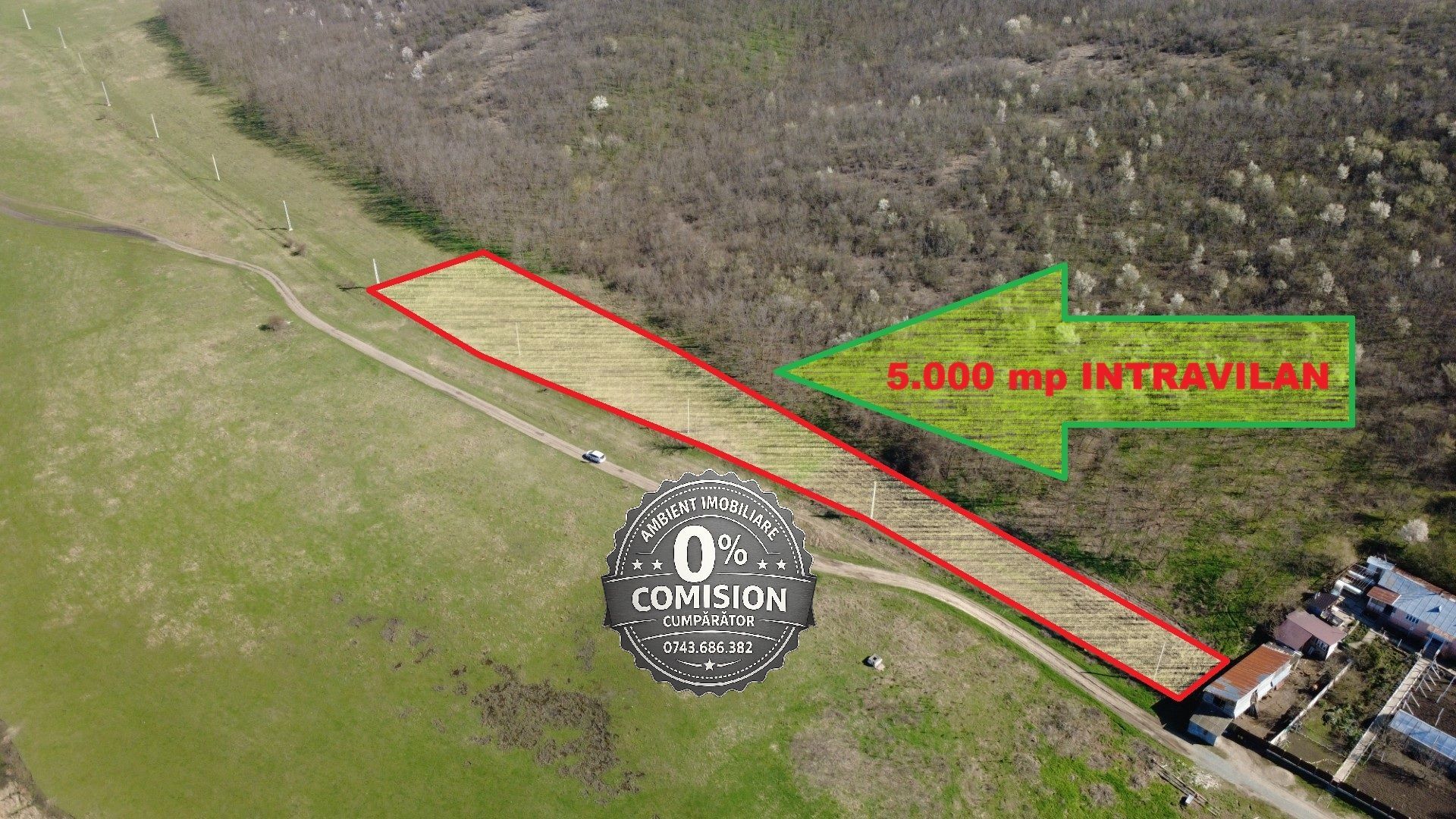 TEREN INTRAVILAN 5.000 mp, VASLUI - zona LAC DELEA; - Poză 2