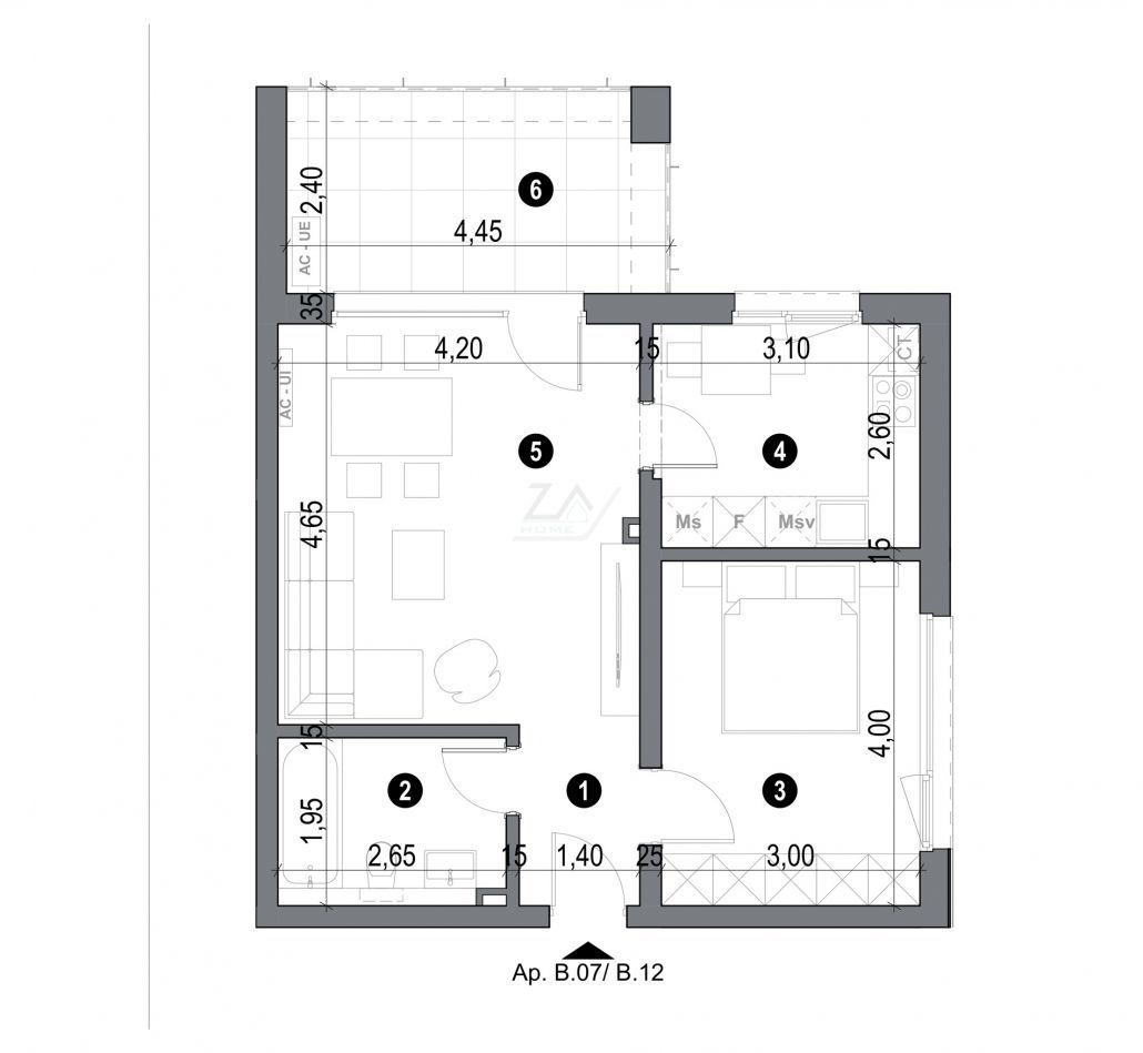 Etaj 2. Lift. Finisaje superioare. Loc de parcare. - Poză 9