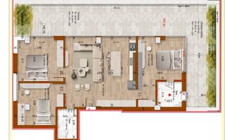 Apartament 4 Camere**TERASA 57 MP**Bloc boutique***NOU// DOMENII - Poză 34