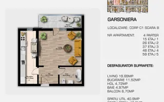 3 camere 2 bai - Complex rezidential modern - acces rapid la metrou - Poză 15
