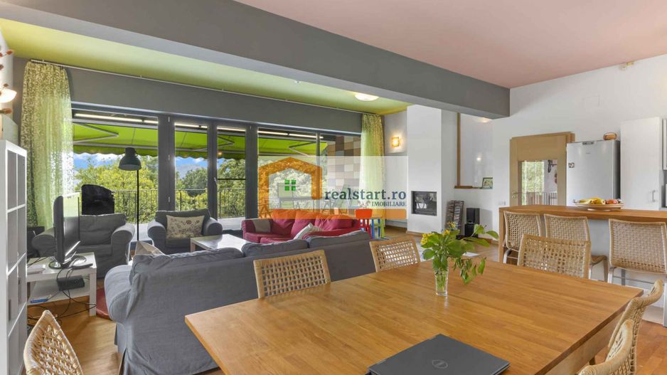 Cornu, Vedere la Padure, Vila D+P+M, 6600mp teren, 4 parcare - Poză 4