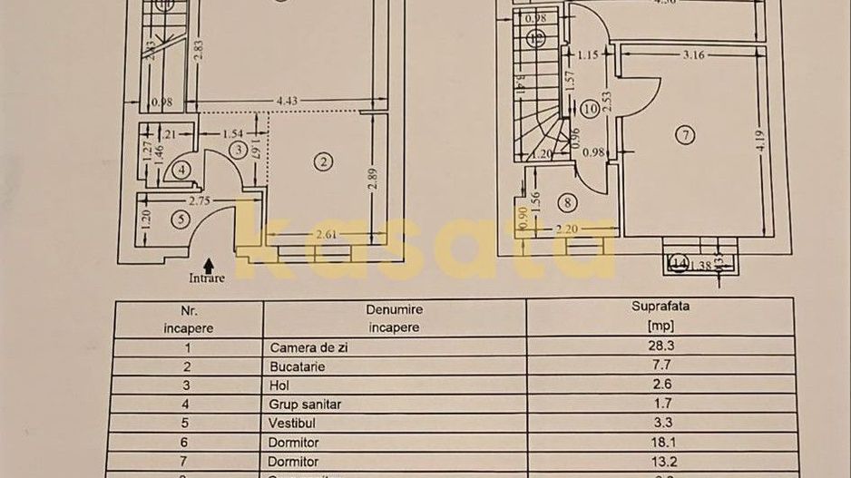 Vila Cosmopolis I complet renovata I Premium I Mansarda amenajata - Schiță 40