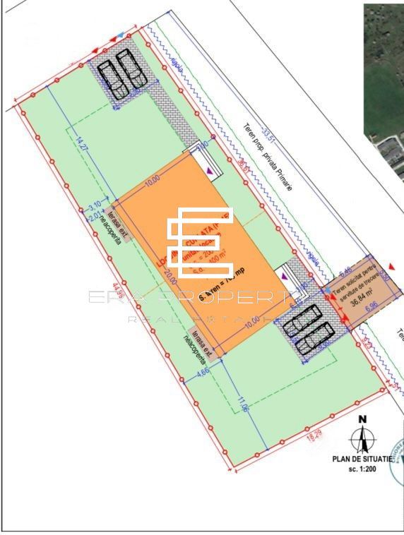 Casa tip duplex INTABULATA  la cheie Cisnadie - Schiță 14