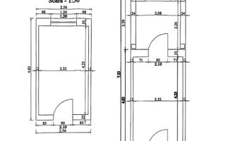 Garsoniera cu balcon si baie proprie, 15 mp, VASLUI - zona FILATURII; - Poză 9