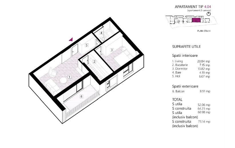 Apartament superb 2 camere I Ultracentral I Eminescu - Poză 2