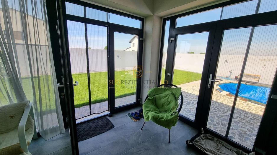 Vila individuala cu 5 camere si piscina, mobilata si utilata, Popesti - Poză 9