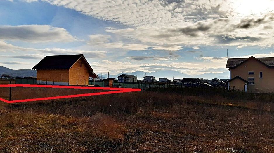 Teren intravilan 664mp Sanpetru spre Bod, 18500 euro - Poză 3