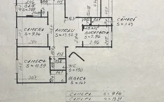Apartament cu 4 camere in Manastur, renovat, 78 mp, zona Minerva ! - Schiță 19