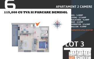 Finaizat Gata de locuit ansamblu premium Terasa mare Decomandat - Poză 2