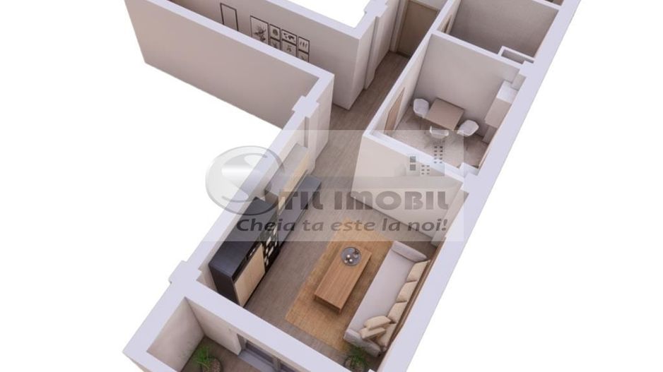 Apartament 2 camere - Pacurari - Strada Soarelui - Poză 2