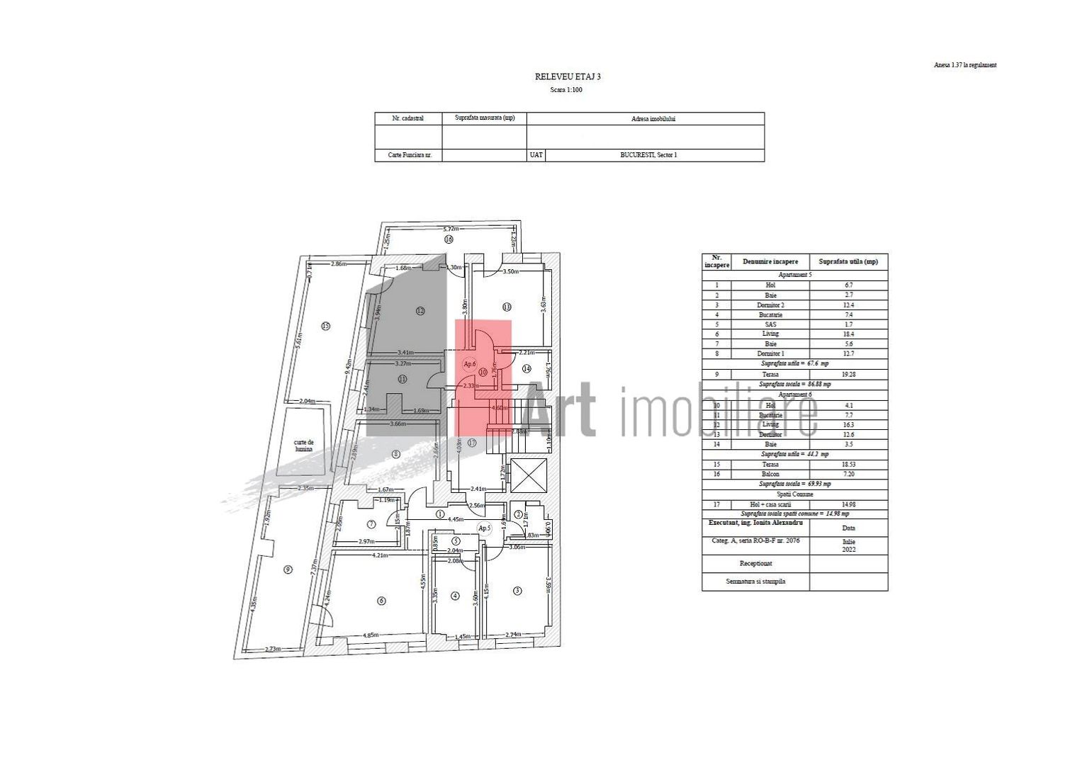 Cladire de inchiriat|Apartamente/birouri - Zona Gara de Nord/Polizu - Poză 16