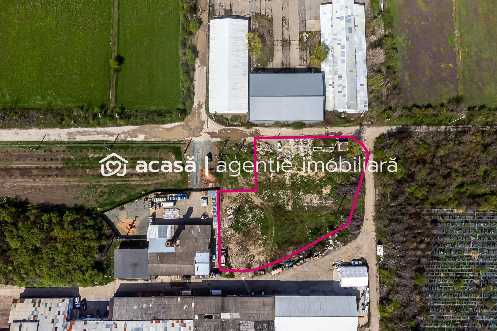 Teren intravilan constructii 3.604mp zona Sere Gradiste - Poză 1