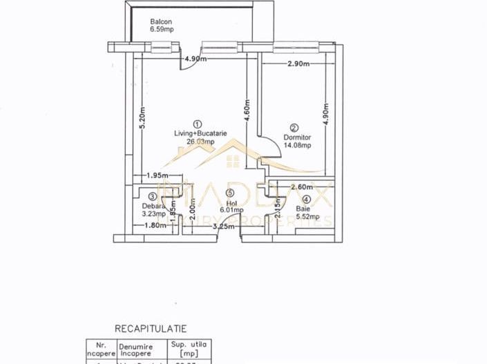 Apartament 2 camere***NOU***ultrafinisat si mobilat//OMV Pipera - Schiță 22