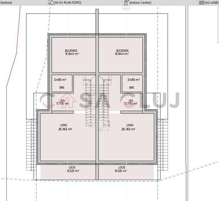 Teren cu Autorizație de Construire în Borhanci, Cluj-Napoca - Poză 3