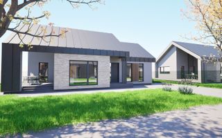 Casă nouă semifinisată | Complex de 8 case | Tăuții Măgherăuș – Dura - Poză 2