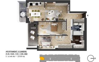 Apartamente 3 camere, Pipera, comision 0 % - Poză 21