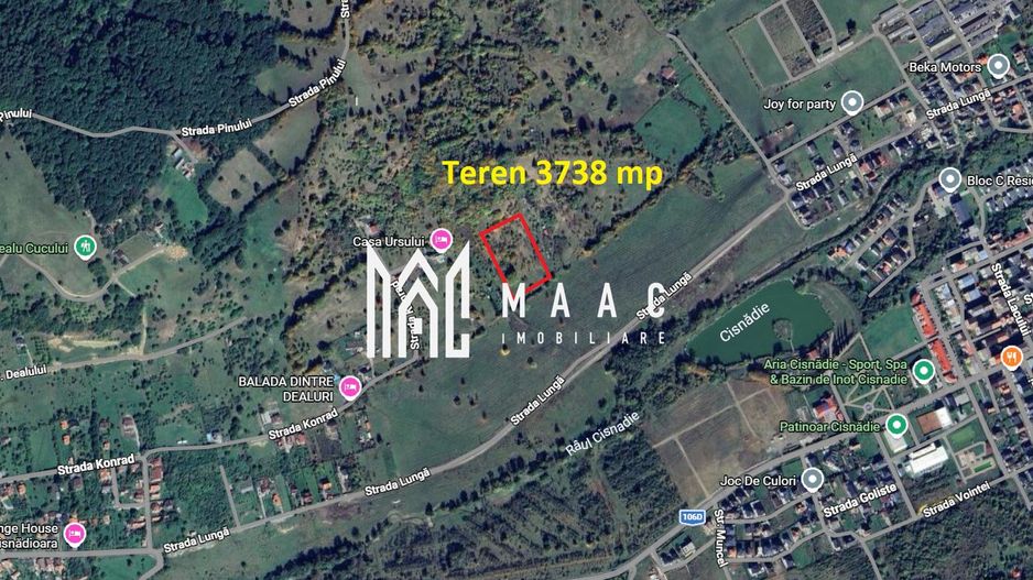Teren intravilan 3738 mp Puz Cisnadioara - Poză 1
