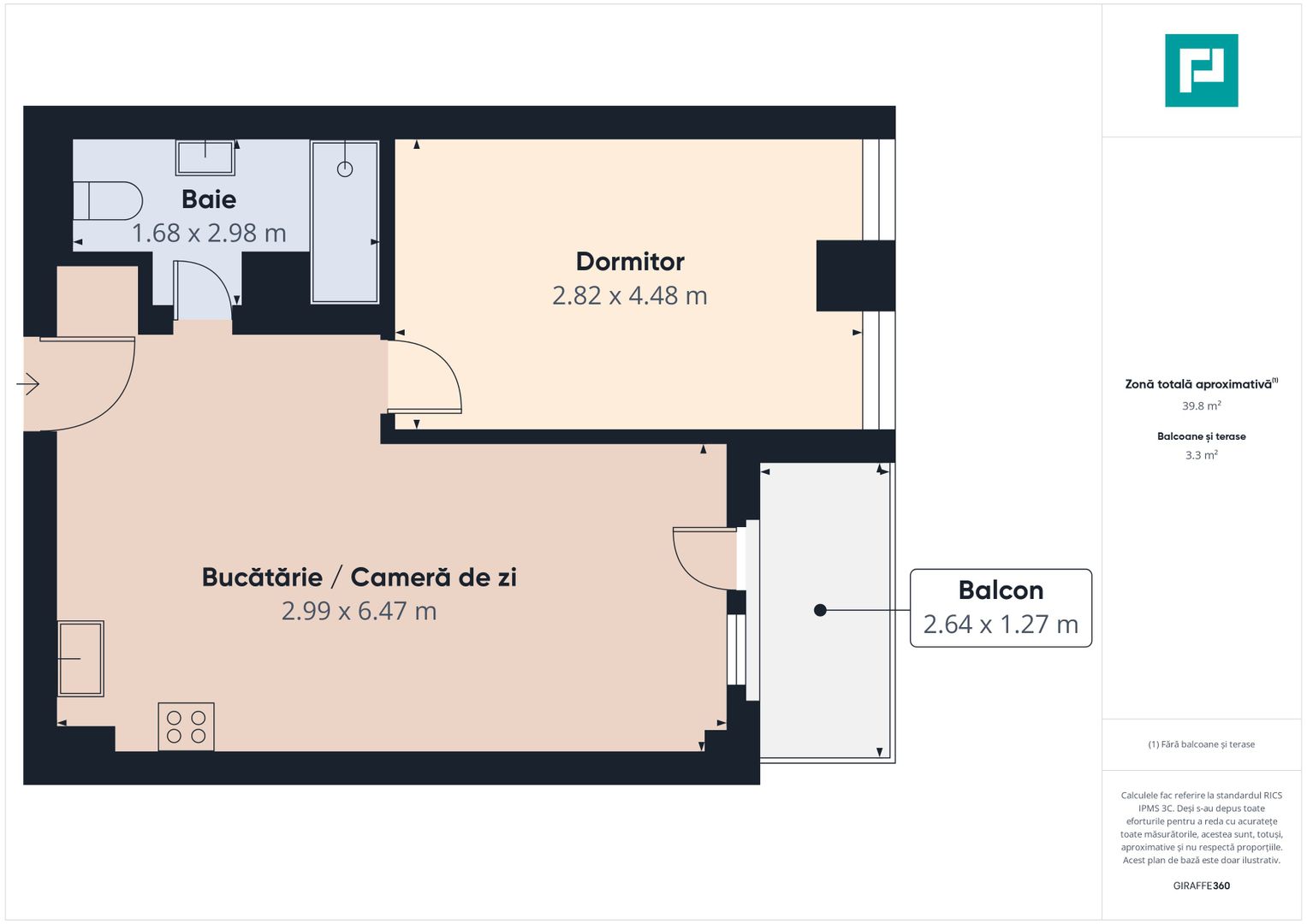 Apartament 2 camere – Torontal | Parcare subterană - Poză 11