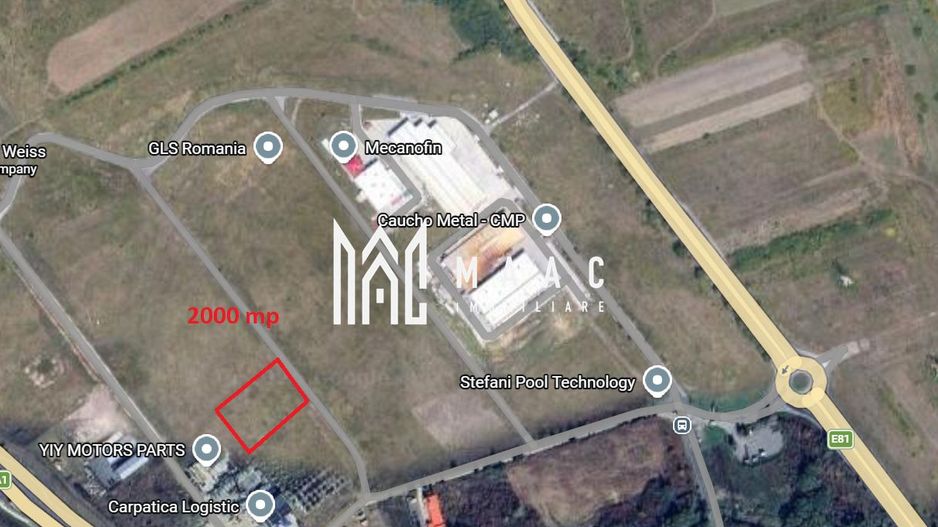 Teren industrial 2000 mp Autorizatie Selimbar Parc - Poză 1