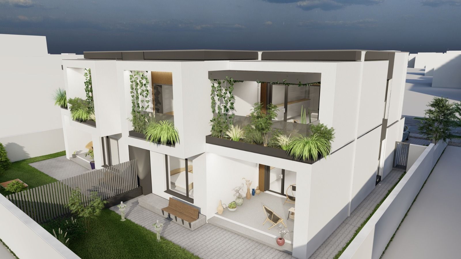 Apartament modern 3 camere cu gradina - Cartierul Primaverii - Sacalaz - Poză 5