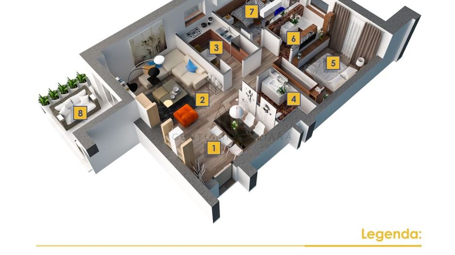 3 Camere Floreasca Residence | Best Price | Vedere Lac - Poză 10