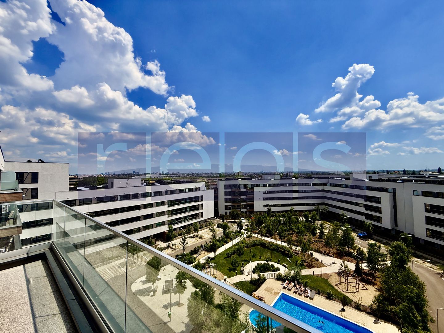 VANZARE 4 CAMERE | TERASA | STRAULESTI | PISCINA PRIVATA A COMPLEXULUI - Poză 11