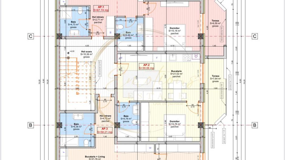 NOU | Apartament 2 camere - Mosnita Noua - Schiță 22