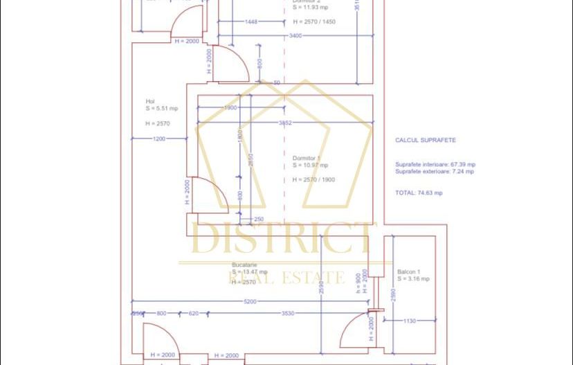 Apartament spatios cu 3 camere | Lipovei | COMISION 0 - Poză 15